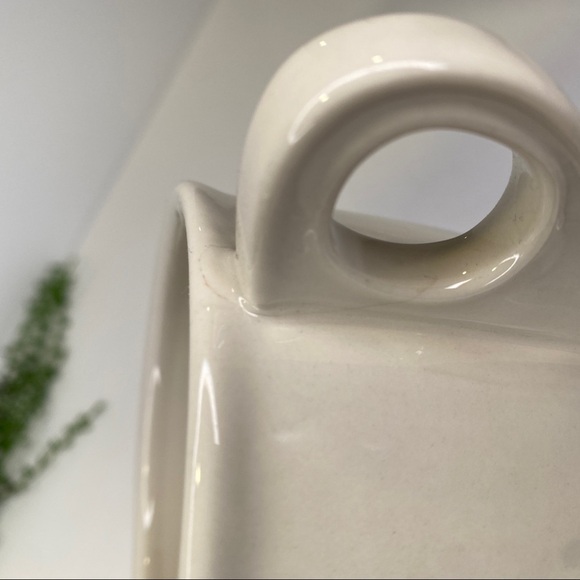 Anthropologie White Coffee Mug Monogrammed L in Black One Size - Picture 6 of 6